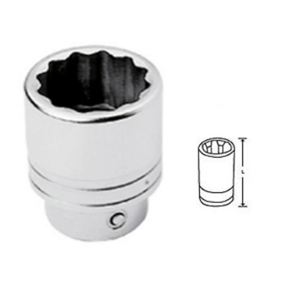 Blue Point BLPDM3419 3/4" Socket, mm, 12-Point.