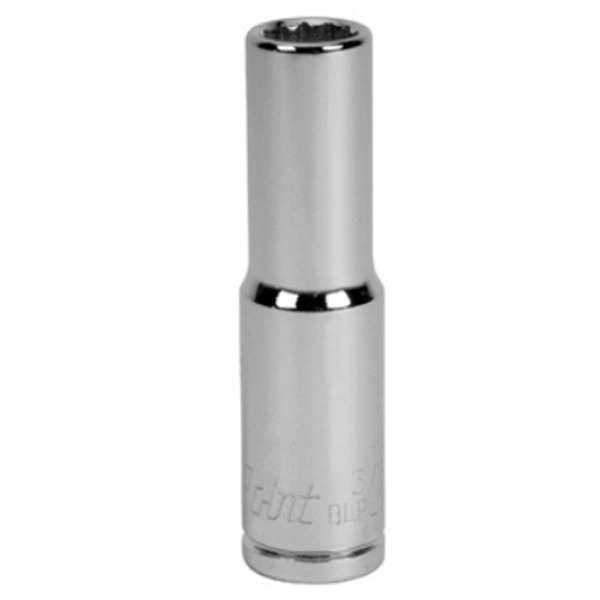 Blue Point BLPL3814 3/8" Long Socket, Inches, 12-Point.