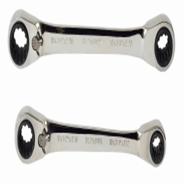 Blue Point BLPMSWRH2S Reversible Ratcheting Wrench Set, 2pcs.