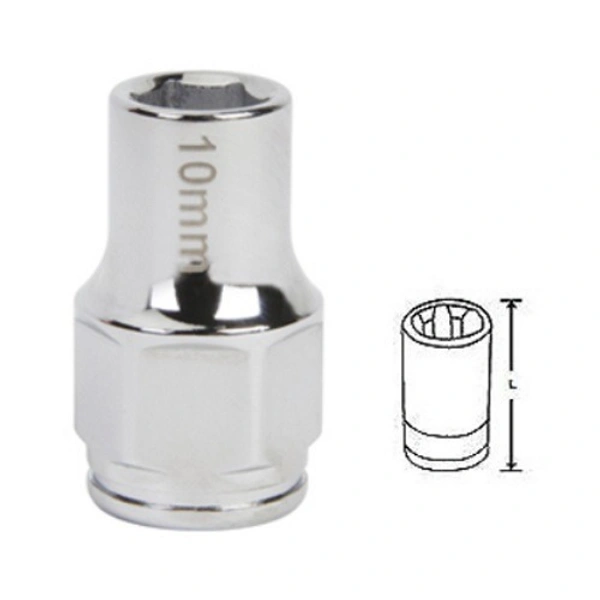 Blue Point BLPPTSM8 3/8" Pass Thru Socket, mm.
