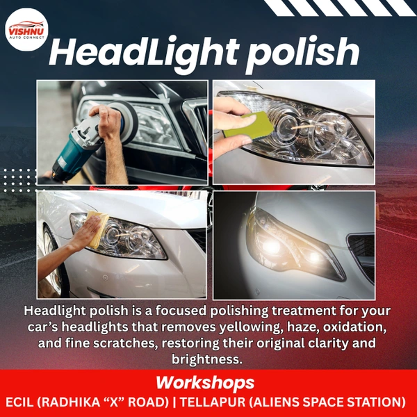 VAC VISHNU AUTO CONNEC -  HeadLight polish