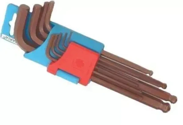 TAPARIA Allenkey Set Brown 1.5-10AKM9 Taparia