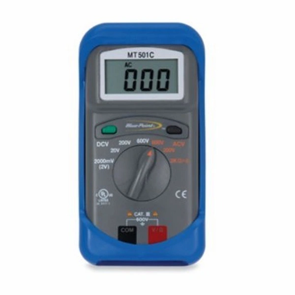 Blue Point MT501C Meter Manual Ranging.