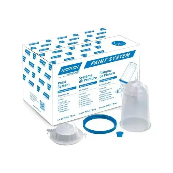 Norton-Saint Gobain Paint System Kit 190 Microns - 
