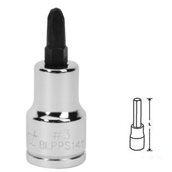 Blue Point 1/4" Phillips® Socket Driver, Stubby