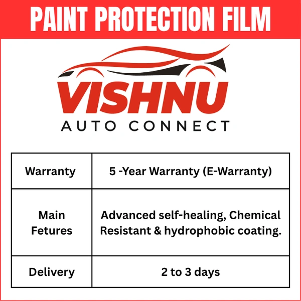 VAC VISHNU AUTO CONNECT  PPF -  5 YRS WARRANTY