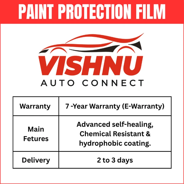 VAC VISHNU AUTO CONNECT  PPF -  7 YRS WARRANTY