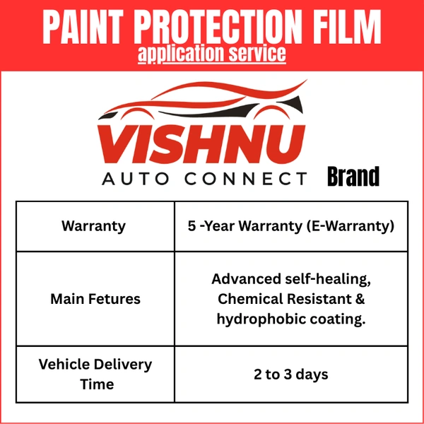 VAC VISHNU AUTO CONNECT  PPF -  5 YRS WARRANTY