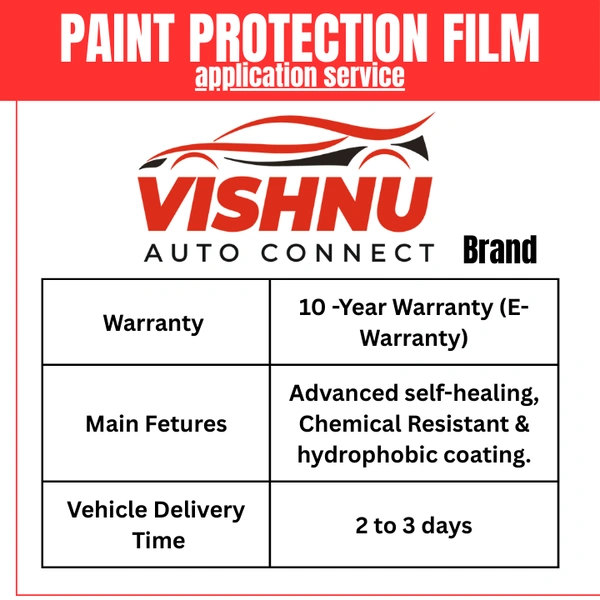VAC VISHNU AUTO CONNECT  PPF -  10 YRS WARRANTY