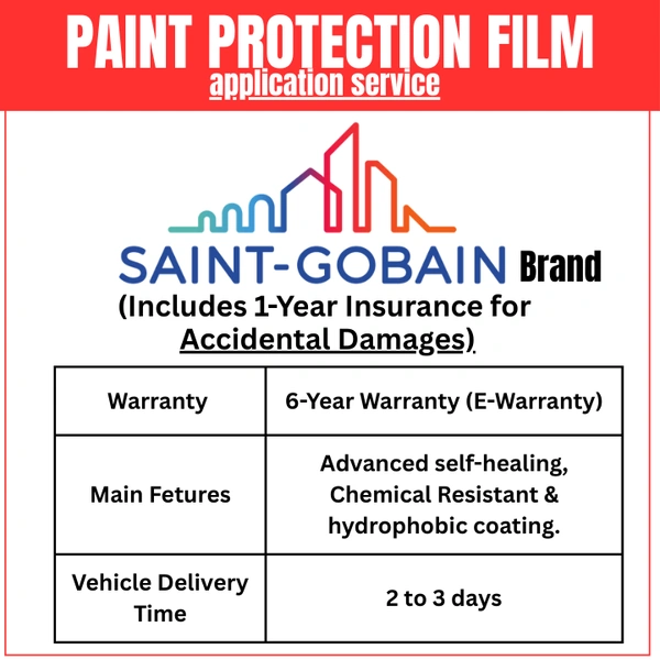 SAINT -GOBAIN SAINT-GOBAIN  NORSHIELD PPF -  6 YRS WARRANTY