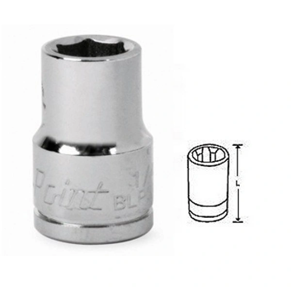 Blue Point 1/4" Socket, mm, 6-Point