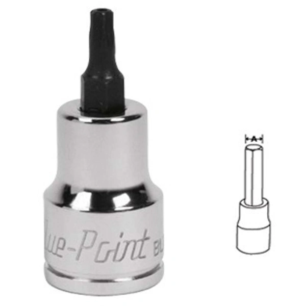 Blue Point 1/4" Torx® Bit Socket, Tamper Resistant