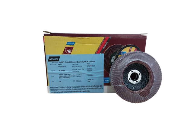 Norton-Saint Gobain R267 Bearing Premium Flap Disc #80 (N) - 