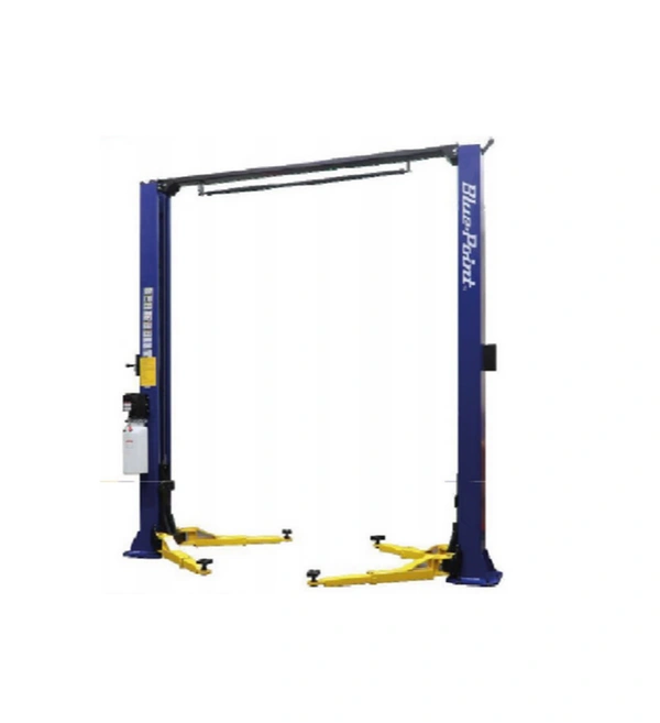 BLUE - POINT TWO POST LIFT -  CLEAR FRAME