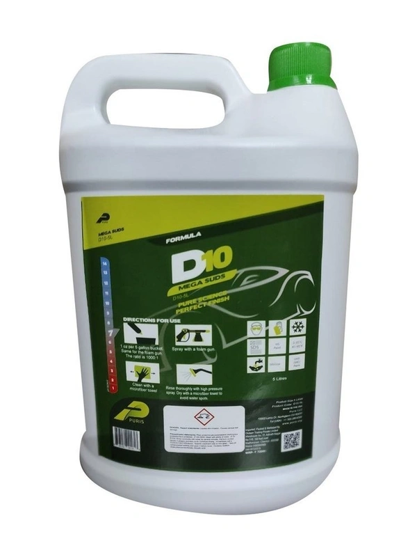 PURIS Puris D10 Mega Suds Car Shampoo - 