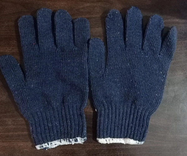 LOCAL Cotton Hand Gloves ( Blue) - 