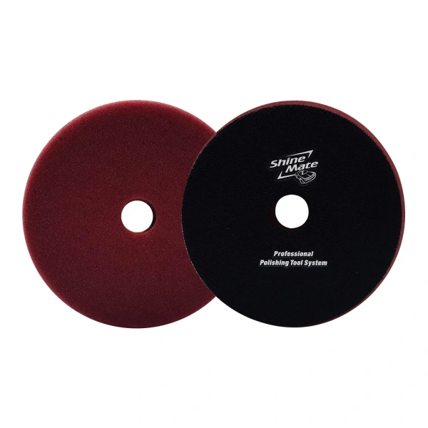 SHINEMATE - Maroon Flat Foam Pad 5.5 inch