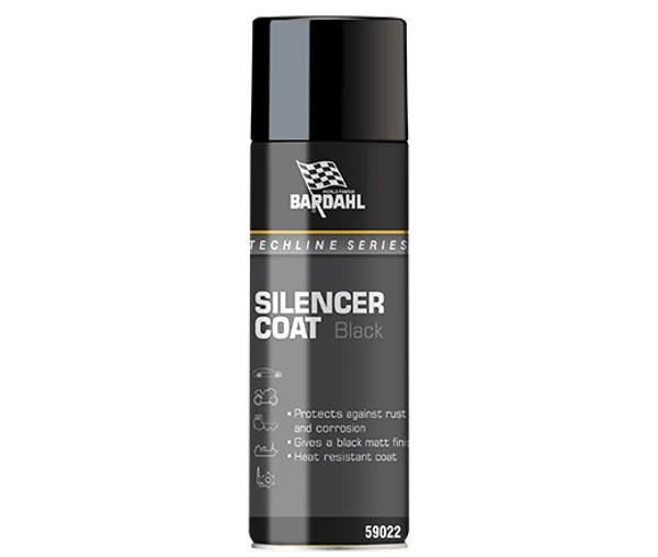 BARDAHL Silencer Coating Black (400 ML) Matt Black - 