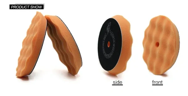 DETROMOTIVE - Waffle pad orange 6 inch