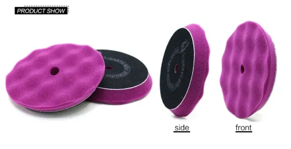 DETROMOTIVE - Waffle pad purple 6 inch