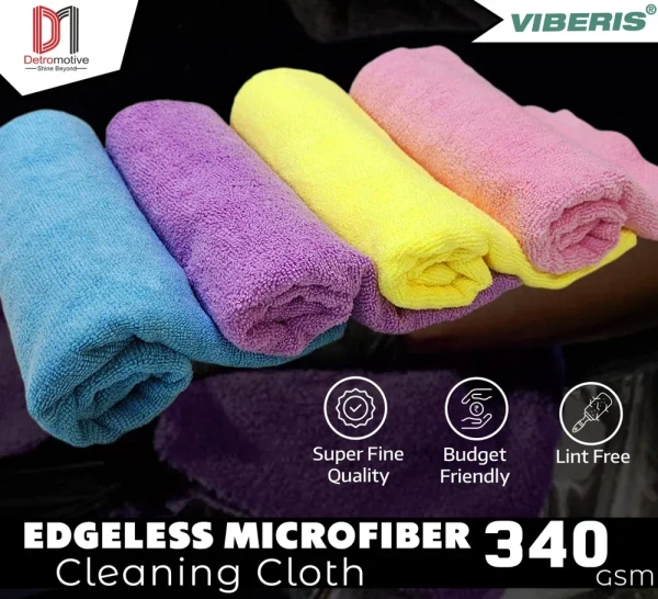 DETROMOTIVE - VIBERIS-MICROFIBER CLOTH 340 GSM 40*40( PINK )