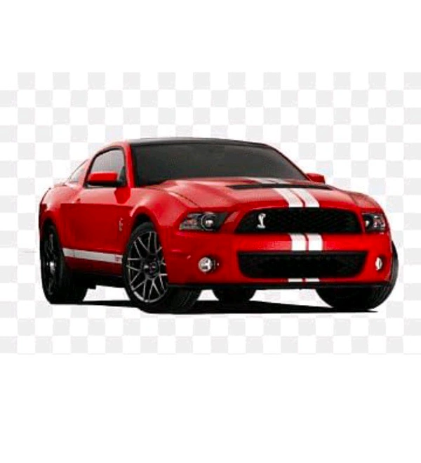 Pull Back Ford Mustang DIE CAST Metal 