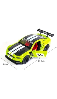Pull Back Ford Mustang DIE CAST Metal 
