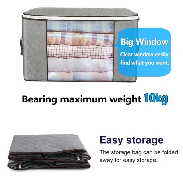 Travel Storage Bag – Multipurpose Organizer For Clothes & Stuff (1 Pc)
