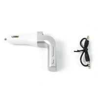 Car G7 With Turbo Charging LCD Bluetooth Charger Fm Kit Mp3