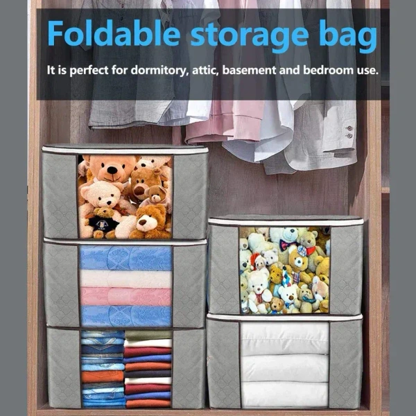 Travel Storage Bag – Multipurpose Organizer For Clothes & Stuff (1 Pc)