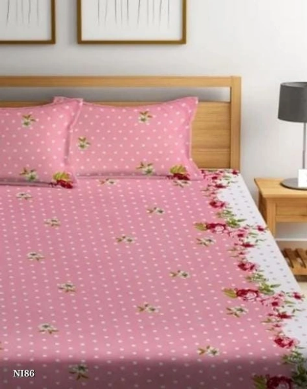 300tc Elastic Fitted Bedsheets 72x78 Inch Upto 8 Inch Mattress