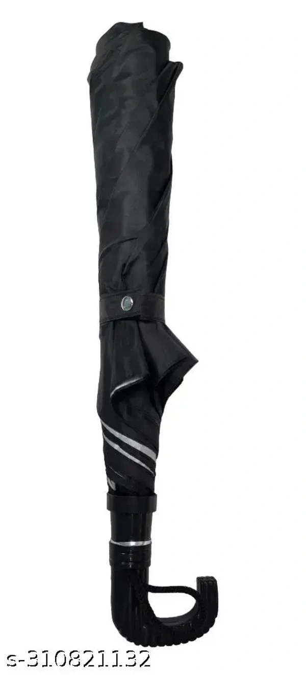Umbrella 2 Fold Silver Coating For Rain Manual opening & Close for Men & Women