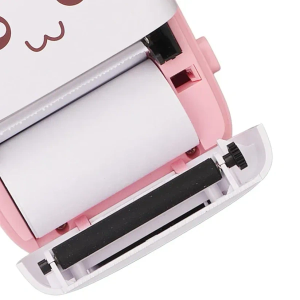 Pocket Mini Bluetooth Thermal Printer – Wireless Smart Printer For Photos (Includes 1 Roll Paper)