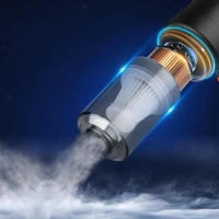 Vacuum Cleaner Dust Collection 2 In 1 Car Vacuum Cleaner High-Power Handheld Wireless Vacuum Cleaner Home Car Dual-Use Portable USB Rechargeable Mini Car Vacuum For Vehicle, Home And Offic