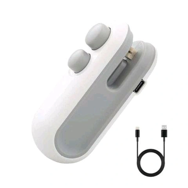 Mini Bag Sealer, 2 In 1 Seal & Cutter Heat Sealers