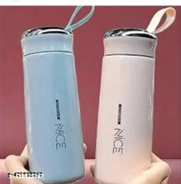 Vacuum Flask Glass Water Bottle Hot and Cold Mini Water Bottle for School College, Water Bottles For Offices Kitchen, Water Bottles For Traveling | Water Bottles for Kids 400ml| SR_2002113