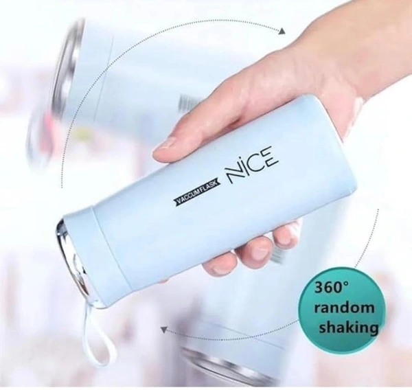 Vacuum Flask Glass Water Bottle Hot and Cold Mini Water Bottle for School College, Water Bottles For Offices Kitchen, Water Bottles For Traveling | Water Bottles for Kids 400ml| SR_2002113