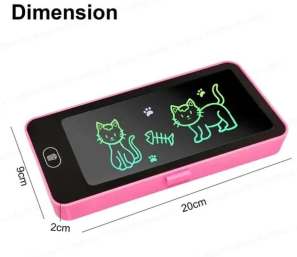 Multifunctional LCD Writing Pad Pencil Box for Kids SR_1145
