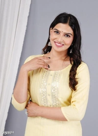 Beautiful Embroidery Work Single Kurti