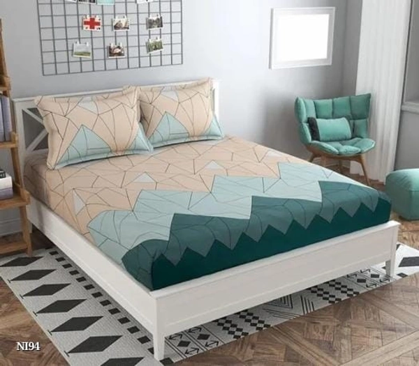 300tc Elastic Fitted Bedsheets 72x78 Inch Upto 8 Inch Mattress