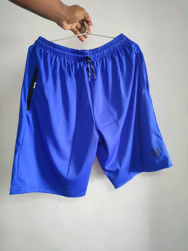 Blue Unisex T'shirt & Shorts - L, blue