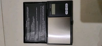 DIGITAL POCKET SCALE SWS1KG - Black, 5 cm