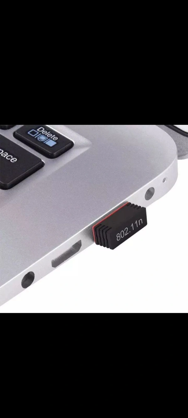 Wi-Fi Receiver Wireless Mini Wi-Fi Network Adapter - Black, 10cm