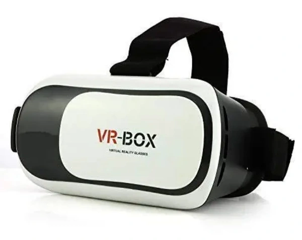 3d VR Box Virtual Reality Glasses - White, 20 Cm