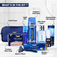 PARK AVENUE Luxury Grooming Kit for Men  (8 Items in the set) - Park Avenue