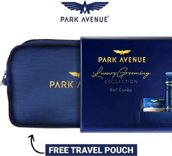 PARK AVENUE Luxury Grooming Kit for Men  (8 Items in the set) - Park Avenue