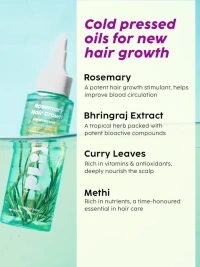 The Plant Fix Plix Rosemary Hair Growth Advanced Hair Oil 100ml - 100ml, Plix