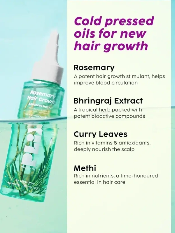 The Plant Fix Plix Rosemary Hair Growth Advanced Hair Oil 100ml - 100ml, Plix