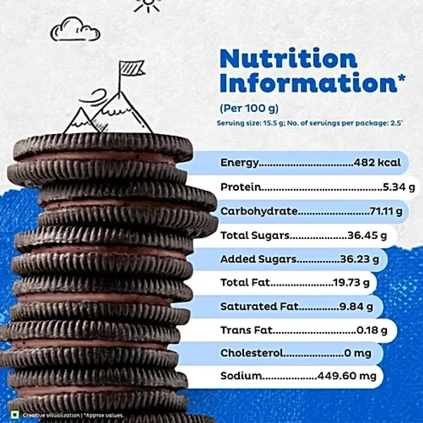 Oreo Choco Creme 41g - 41g, Oreo