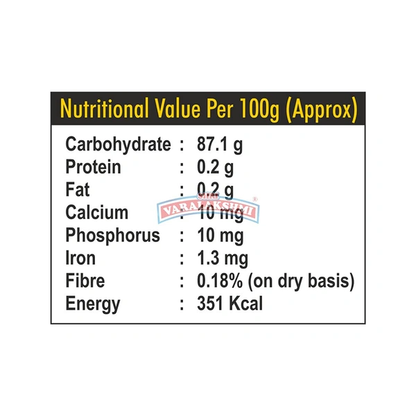  Shri Varalakshmi Premium Sago (Sabudana) 500g - 500g, Shree Varlakshmi